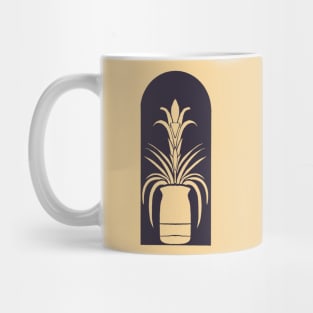 Bromeliad Block Print 3 Mug